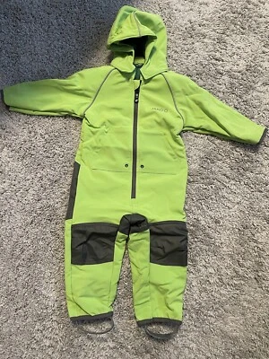 Jako-o Softshelloverall Apfelgrün 80/86 Neu  - Bild 1 von 4