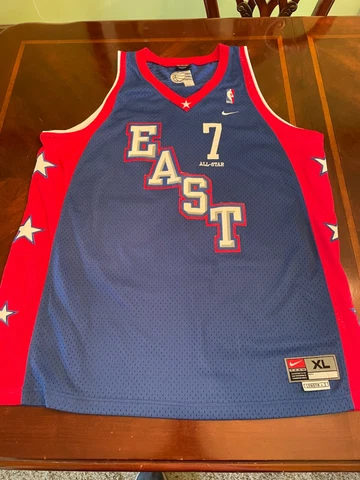 Vintage 2004 Nike Swingman Jermaine O'Neal All-Star Jersey Nice Cover