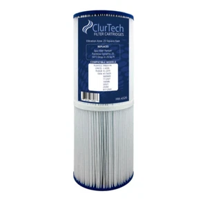 ClurTech Spa Filter Cartridge Pentair Rainbow Dynamic 25 Sq Ft Replaces C-4326 - Picture 1 of 5