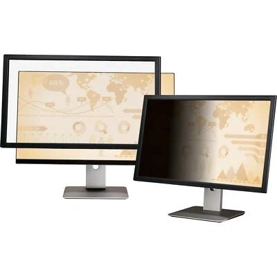 3M Black Privacy Filter for 24" Widescreen Monitor 16:10 PF240W1F Genuine - Image 1 of 4