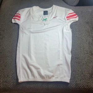 NUEVA Camiseta Nike Fútbol Rendimiento Malla Ventilada Para Hombre X LCI3767 109 BLANCA ROJA - Imagen 1 de 7
