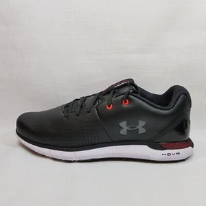 Men's Sz 11.5 Under Armour UA HOVR Fade 2 Spikeless Black Golf 3025379-001 NEW - Picture 1 of 7