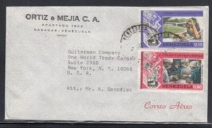 Venezuela Gewerbebrief Caracas zum World Trade Center 1.9.1976 Abbrechen - Bild 1 von 2