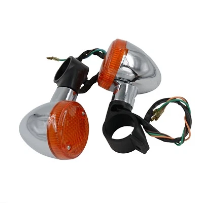 Turn Signal Indicator Light For Honda Shadow VT750 V600 VT1100 VTX1300 MAGNA750 - Изображение 1 из 4