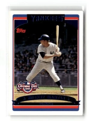 2006 Topps Opening Day Blue Foil - #7 Mickey Mantle - Image 1 of 2