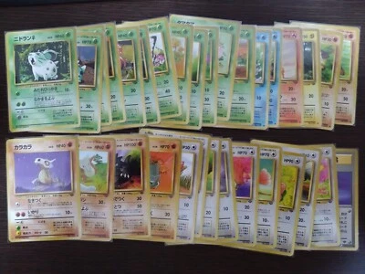 [Full Comp. Common & Uncommon set] Japanese Jungle Japanese Pokemon card - Image 1 of 3