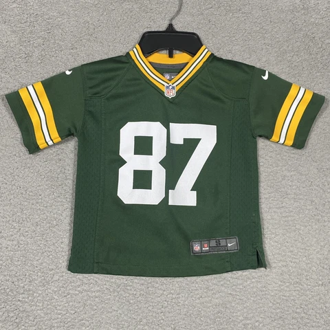 Nike On Field NFL Green Bay Packers Jordy Nelson 87 Jersey Youth Size Small Cover