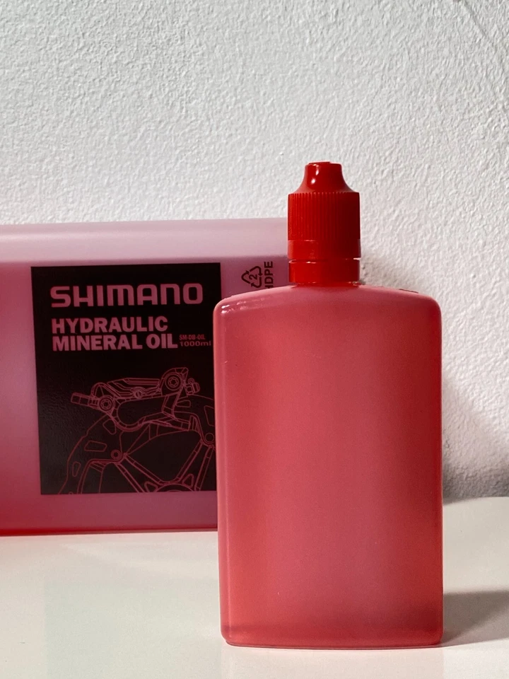 100ml Olio Shimano Originale Minerale x Freni a Disco bici da corsa MTB Gravel - Immagine 1 di 4