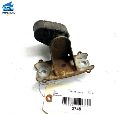 PORSCHE CAYENNE S EXHAUST PIPE HANGER MOUNTING SUPPORT REAR STEEL 2011-2018 OEM - Image 1 of 4