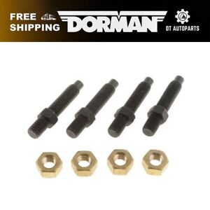 For 1990-2002 Ford E-150 Econoline Dorman Exhaust Flange Stud and Nut Front 1991