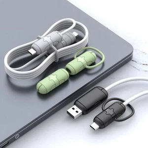 Cable Saver Wire Protective Sleeve Cable Protector Charger Head Protector - Zdjęcie 1 z 20