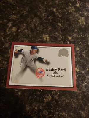 2000 Fleet GOTG Whitey Ford Yankees #69 - Image 1 of 2