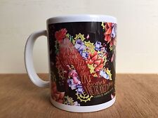 Cinder Coffee Mug by Marissa Meyer Author Book Flowers Gears Heels