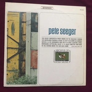 VINTAGE PETE SEEGER ARCHIVES OF FOLK MUSIC EVEREST RECORDS VINYL LP FS201 - Picture 1 of 11
