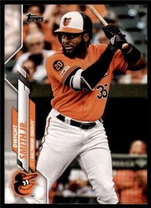 2020 Topps Series 1 Base #146 Dwight Smith Jr. - Baltimore Orioles