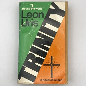 Trinity A Novel of Ireland Leon Uris Vintage 1977 Bantam PB Great Famine - Picture 1 of 9