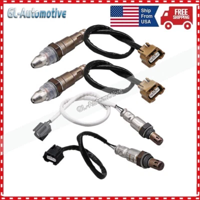 New 4pcs Upstream+Down O2 Sensors For 2013 Infiniti JX35 2014 Infiniti QX60 3.5L - Image 1 of 4