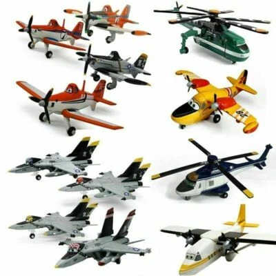 DISNEY PIXAR MODEL CAR Disney Pixar Planes Dusty 1:55 Diecast MovieToy Model Plane Loose Kids Gifts New