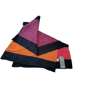 Eileen Fisher Merino Jersey 100% Merino Wool Scarf Oeko-Tex Standard 100 Italy  - Picture 1 of 15