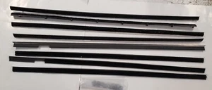 Fits 64 65 66 Imperial 4 door Hardtop Window Sweeps Fuzzies Whiskers Felts NEW - Picture 1 of 1