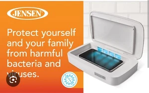 Jensen UVC100 Phone & Mask Sanitizer and Aromatic Diffuser - Photo 1 sur 5