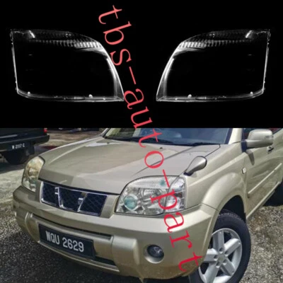 For Nissan Rogue X-Trail T30 2001-2007 LH&RH Side Headlight Lens Cover Housing Foto 1 de 4