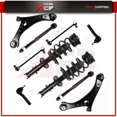 For Chrysler Town & Country Grand Caravan Struts Spring Front Lower Control Arms Foto 1 de 4