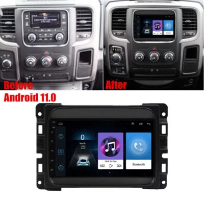 7" Android 11.0 Stereo Radio GPS Navi Wifi Player Für Dodge RAM Pickup 2012-2017 - Bild 1 von 4