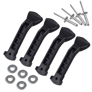 4 pcs Hood Panel Latch Strap kit for Ski Doo GSX GTX MXZ MACH Z Summit 517302448 - Foto 1 di 6