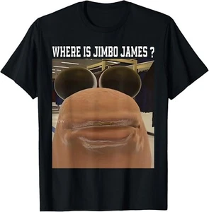 Marcus The Worm Where Is Jimbo James Meme T-Shirt - Picture 1 of 2