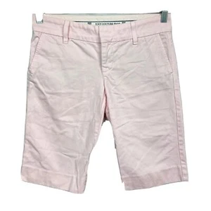 Juicy Couture Shorts Damen Gr. 27 Rosa Baumwolle Bermuda Chino Taschen - Bild 1 von 12