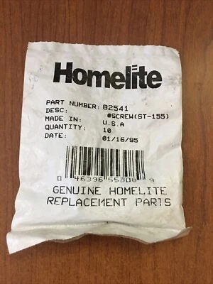 10 PCS HOMELITE, RYOBI LINE TRIMMER "SCREW" 10-14 X 1/2" PART 82541 - Image 1 of 4