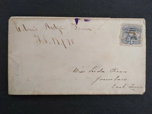 Tennessee: Edens Bridge 1870 #114 Cover, Ms, DPO Sullivan Co - Bild 1 von 2