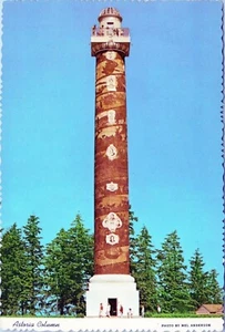 Cartolina Astoria Colonna Astoria Oregon DAS-2A non spedita - Foto 1 di 2