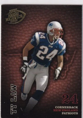 2003 Playoff Hogg Heaven Football Card #88 Ty Law - Image 1 of 2