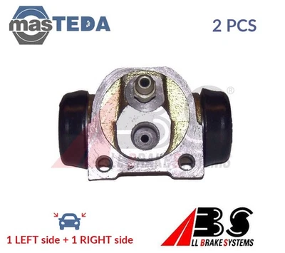 62405X DRUM WHEEL BRAKE CYLINDER PAIR REAR ABS 2PCS FOR PEUGEOT 106 I,106,106 II - Image 1 of 4