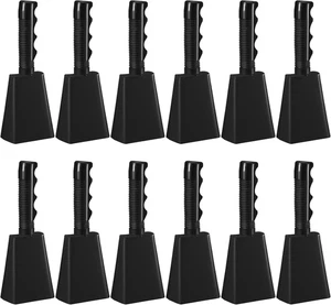 12 cencerros 8in con mango ruidosos eventos futbol escuela bodas graduacion - Bild 1 von 12