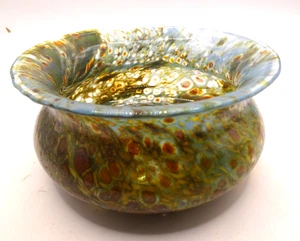 Kleine Bonboniere im Kunstglasstil mehrfarbig, siehe Bilder - Bild 1 von 5