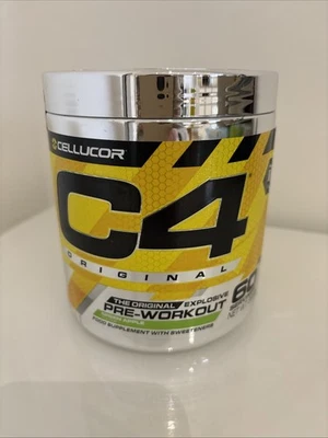 Cellucor C4 Explosive Pre-Workout 396g 60 Servings Green Apple Flavour BBE 09/26
