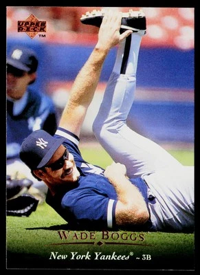 1995 Upper Deck #445 Wade Boggs New York Yankees MM - Image 1 of 2