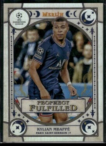 Holograma completo Topps Merlin 2022 #PF-5 Kilian Mbappe Prophecy - Imagen 1 de 2