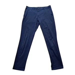 Rhone Commuter Hose Herren 34 dunkelblau gerade Freizeit Golf Athleisure - Bild 1 von 12