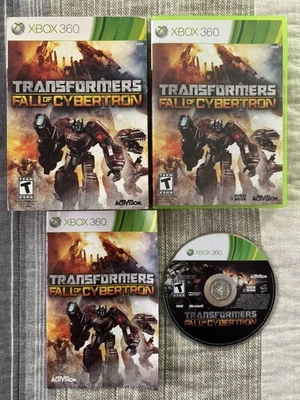 Transformers Fall of Cybertron (Xbox 360) Complete CIB w/ Slip Cover & Tested!! - Image 1 of 4