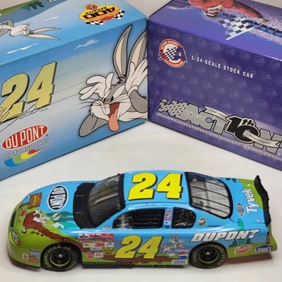 JEFF GORDON #24 DUPONT LOONEY TUNES REMATCH 2002 CHEVY MONTE CARLO 1/24 Diecast - Image 1 of 4