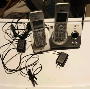 AT&T EL52219 Handset Cordless 2 Telephone Answering System Caller ID/Waiting - Picture 1 of 3