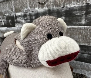 Suéter Sock Monkey Dog - Mediano (talla en fotos) - Imagen 1 de 12
