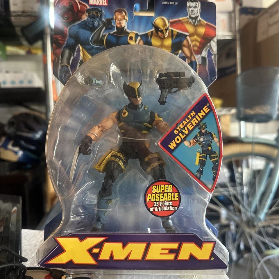 ToyBiz Marvel Legends STEALTH WOLVERINE X-Men Classics nuevo sin usar, en caja 2005 completo Foto 1 de 4