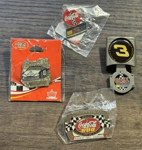 Menge 4 Coca-Cola NASCAR Racing Sammler Pins - Bild 1 von 6