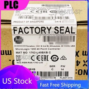 1762-L40BXB AB MicroLogix 1200 40 Point Controller Fast Shipping 1762L40BXB GQ - Picture 1 of 1