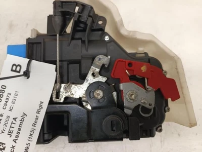 CONJUNTO DE TRAVA DE PORTA TRASEIRA DIREITA VOLKSWAGEN JETTA MK5 - Imagem 1 de 4